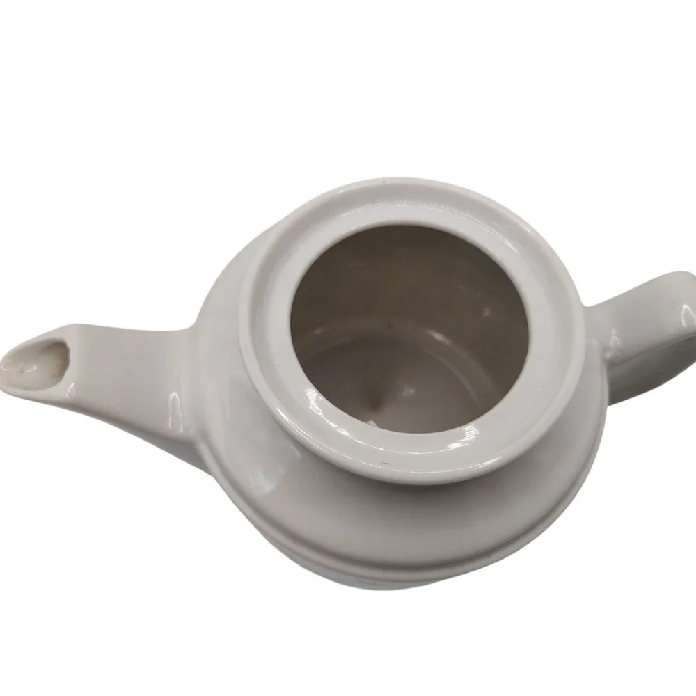 Nature Garden‎ Society Teapot Fine China by Enesco Flowers Butterflies Four Cups